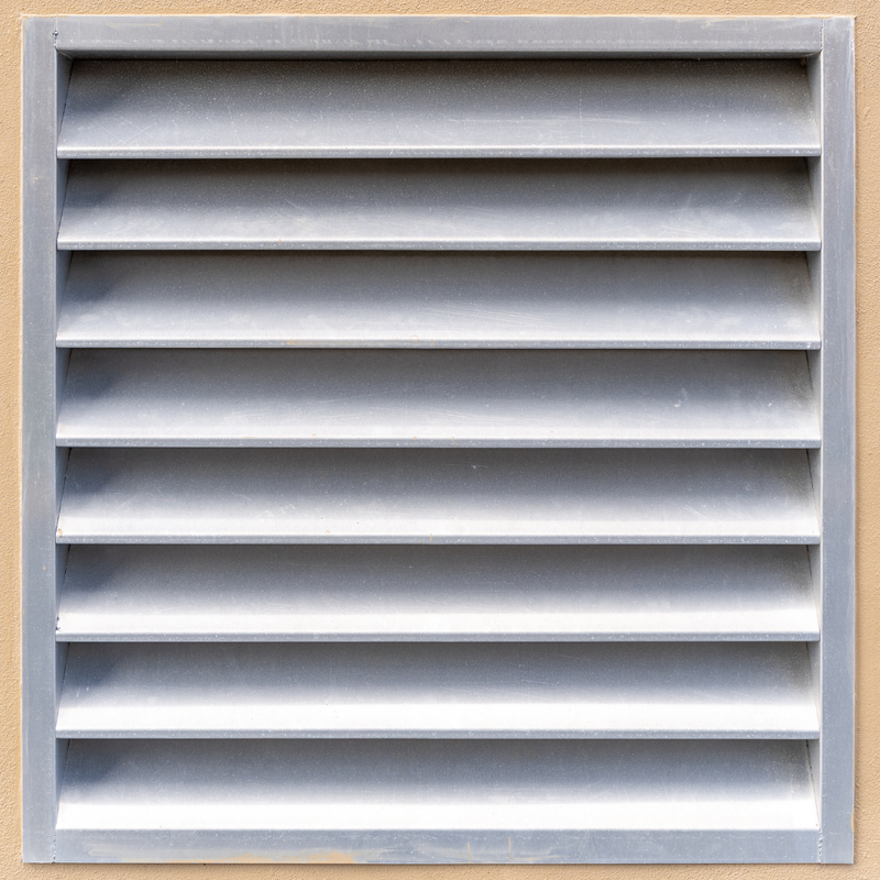 Louvered air vent